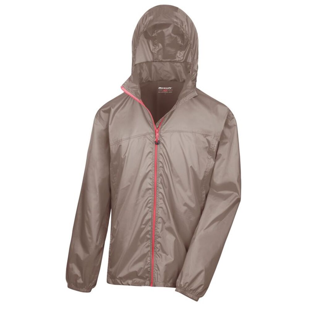 Result Unisex Urban Outdoor HDi Quest Hydradri Lightweight Jacket / Fennel / Pin